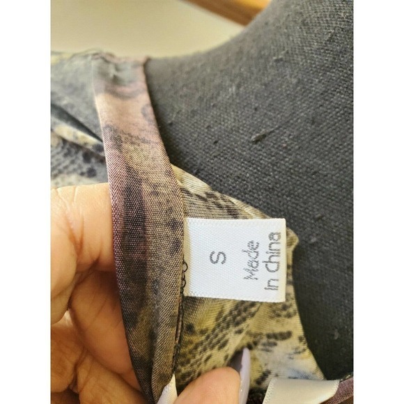 MLLE GABRIELLE PRINT DRESS SIZE SMALL - Picture 10 of 12